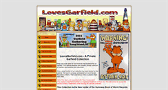 Desktop Screenshot of lovesgarfield.com